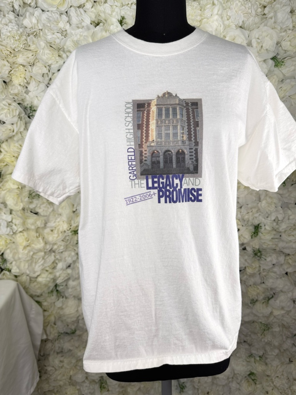 Garfield High School Graphic Tee Medium White Legacy Promise Shirt